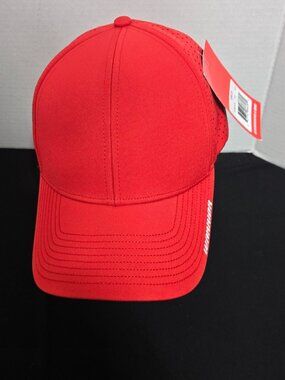 🆕 Warrior Team Performance Snapback Hat Red OSFM NWT Athletic Cap